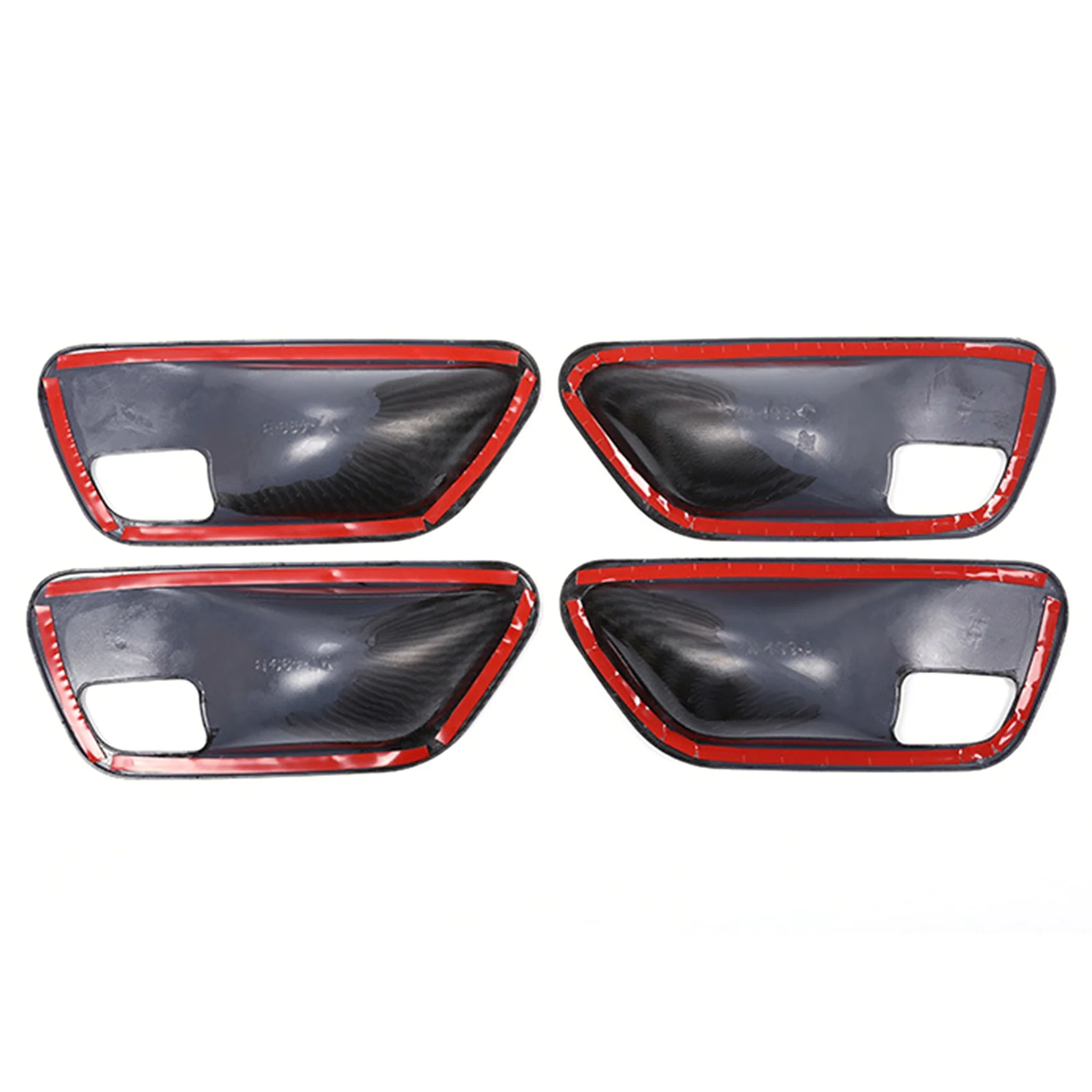 

A77Q-Carbon Fiber Look Car Door Handle Covers Trim For -BMW 3 4 Serises F30 F34 3GT Interior Auto Accessories