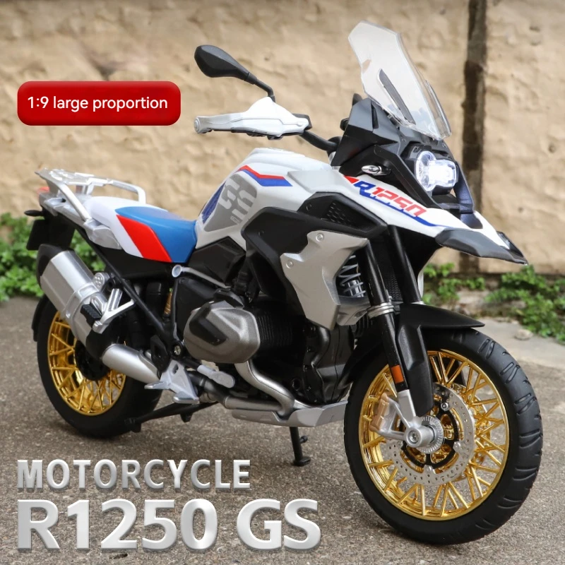 1:9 BMW R1250 GS ダイキャストモデル サウンドライト付き