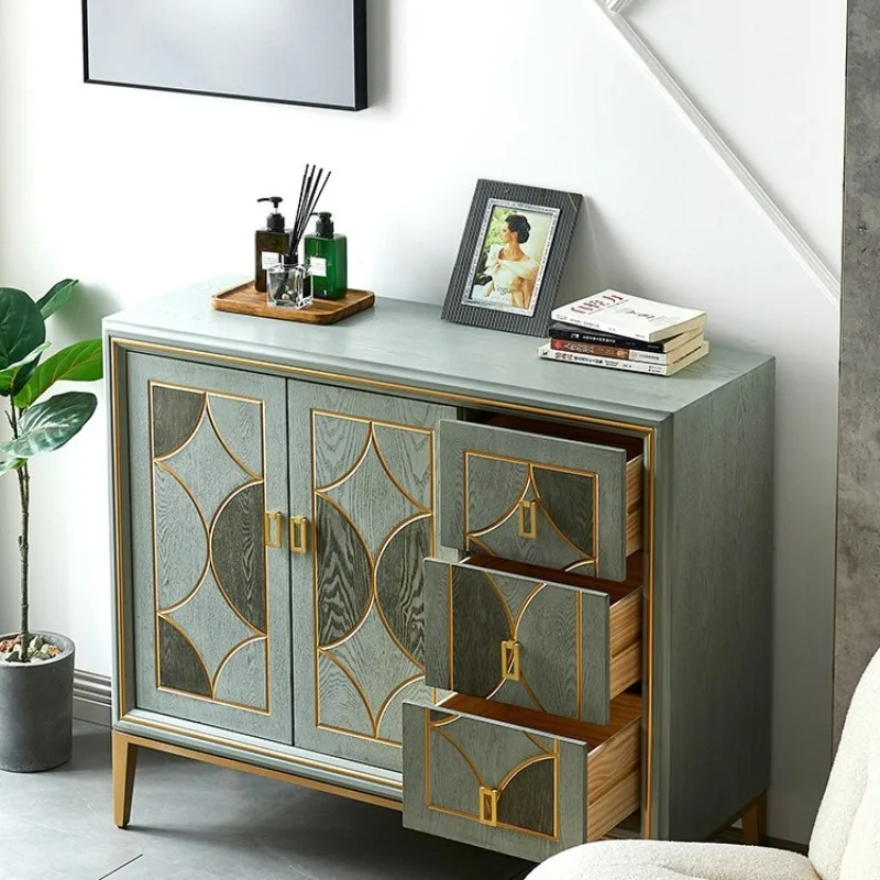 abinet light luxury living room tea cabinet household cupboard modern simple kitchen multi-functional wall door cabinet