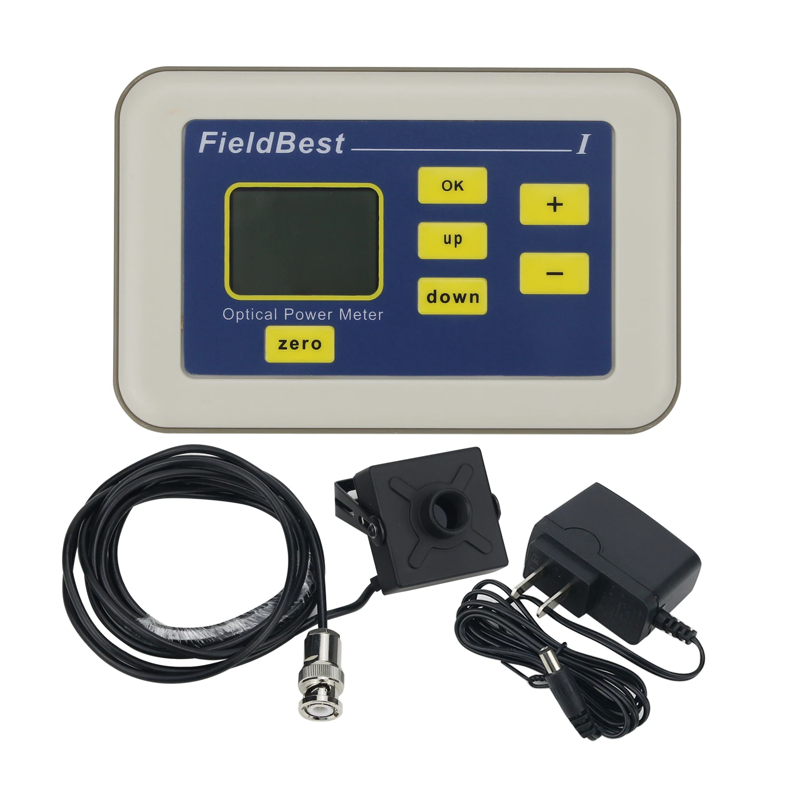 FieldBest Optical Power Meter OPM 10UW-100MW Photoelectric Type La ser Power Meter With Probe