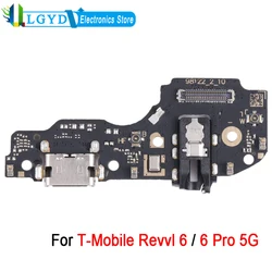 Charging Port Board For T-Mobile Revvl 6 / 6 Pro 5G USB Power Dock Board Repair Spare Part