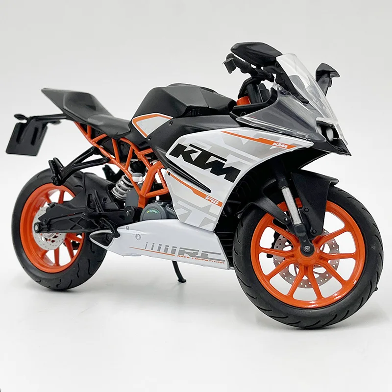 

1:12 Diecast Motorcycle Model Toy RC 390 Miniature Replica
