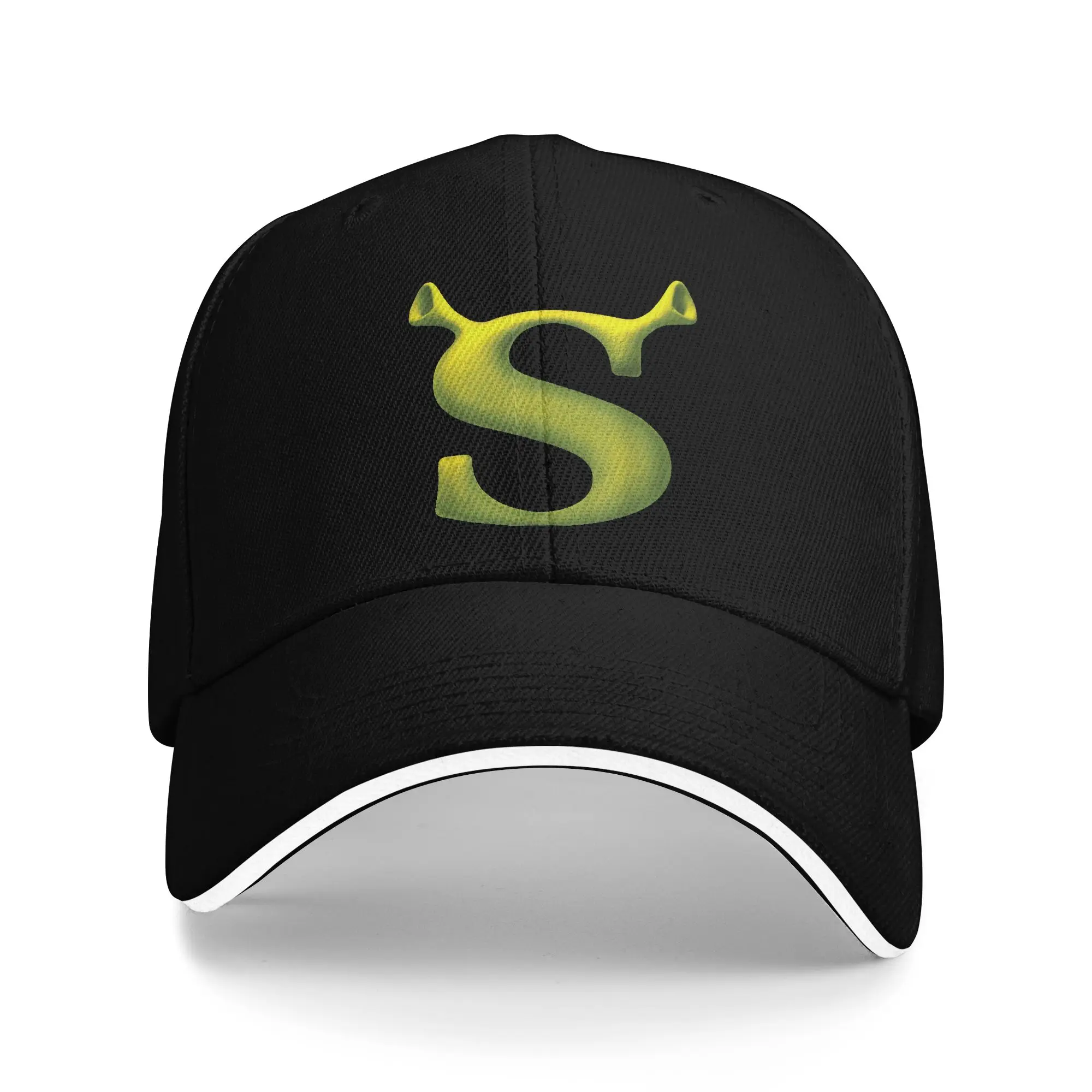 Shreks Initial Logo Poster Adjustable Hat Summer Sports Cap Men's Women's  2026 Baseball Cap Casual Outdoor Hats