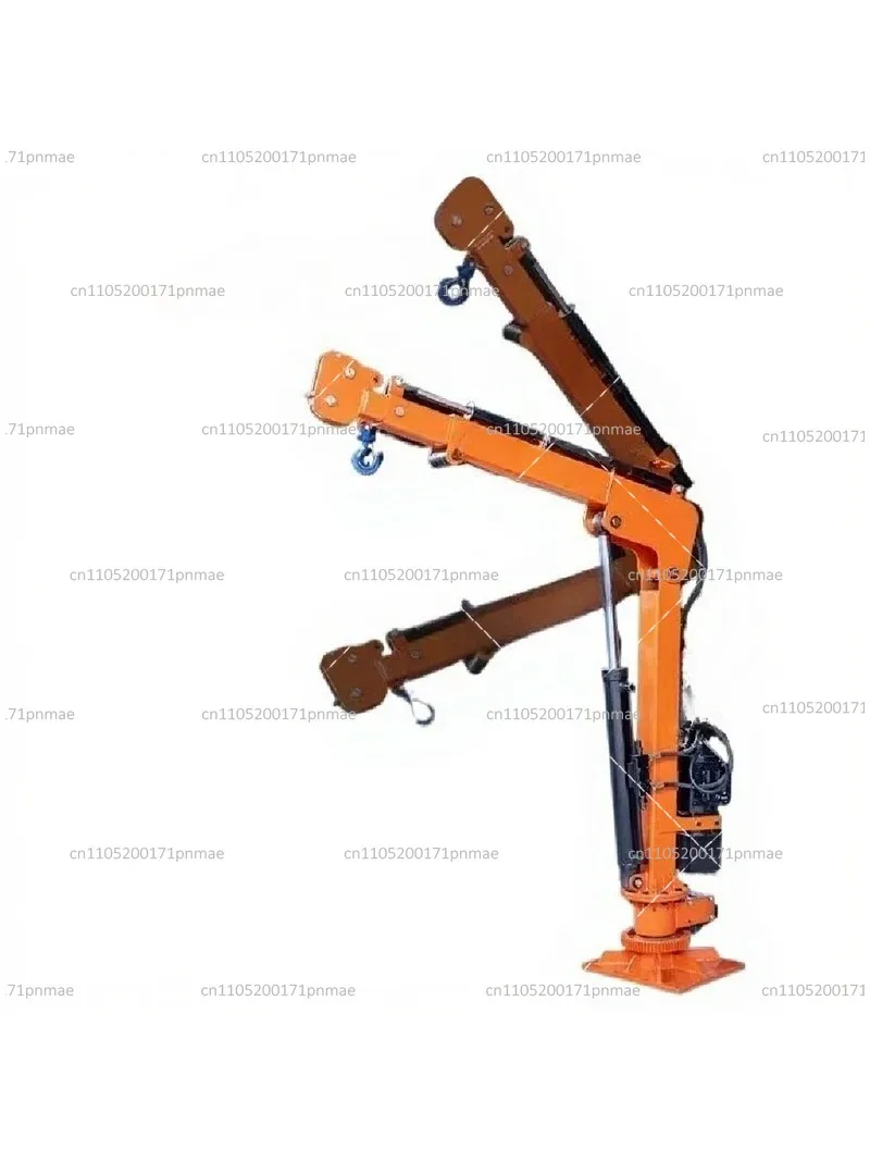 Portable Mini Crane 440LBS Electric Hoist Lift, Household & Commercial Light Duty Winch with Remote Control