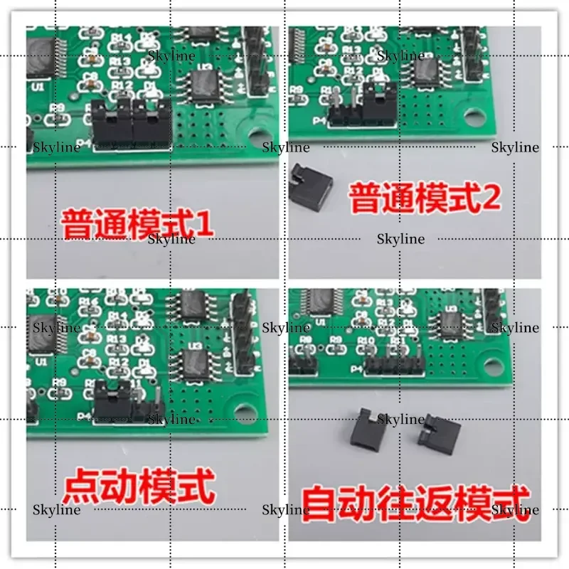 Multifunctional Micro Stepper Motor Driver Board Control Board For 2 Phase 4 Wire 4 Phase 5 Wire Deceleration Stepper Motor