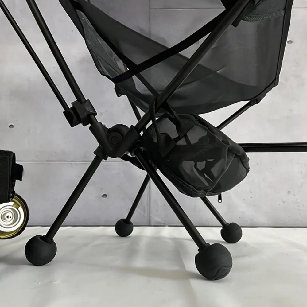 1/4Pcs Camping Chair Accessories Moon Chair Leg Covers Wear-resistant Anti-slip Leg Protectors Anti-sag Removable