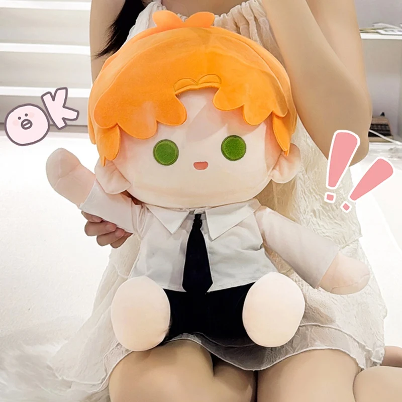 40 سنتيمتر لطيف أنيمي أفخم المعبود دمية مع الملابس الضوء والليل محشوة الشكل القطن الدمى جمع هدية للبنين أطفال