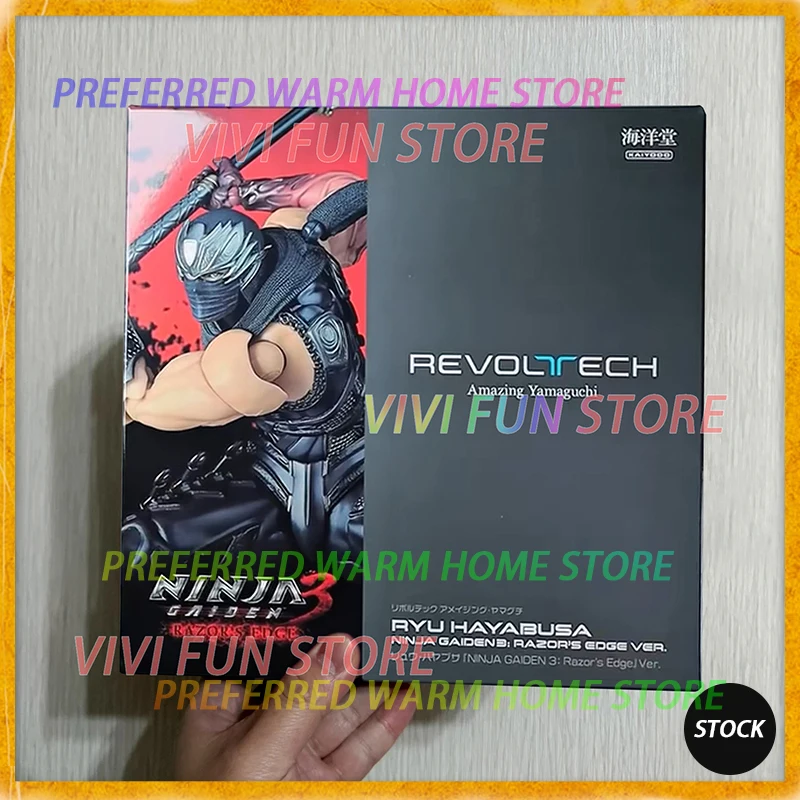 

В наличии KAIYODO RYU HAYABUSA NINJA GAIDEN 3: Версия Razor's Edge Подвижные модели игрушек Revoltech AMAZING YAMAGUCHI