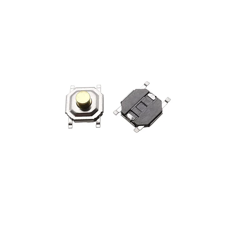 50Pcs SMD 4x4mm PCB Tactile Push Button Self-reset Switch Micro Switch Mini Tact Switch Key Button 4*4*1.7/2/2.3/2.5/3/3.5/4.3MM