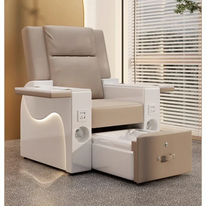 Ergonomic Pedicure Armchair Manicure Foot Massage Chair Sofa Beauty Adjustment Cadeira Manicure Multifunctional Pedicure Chair