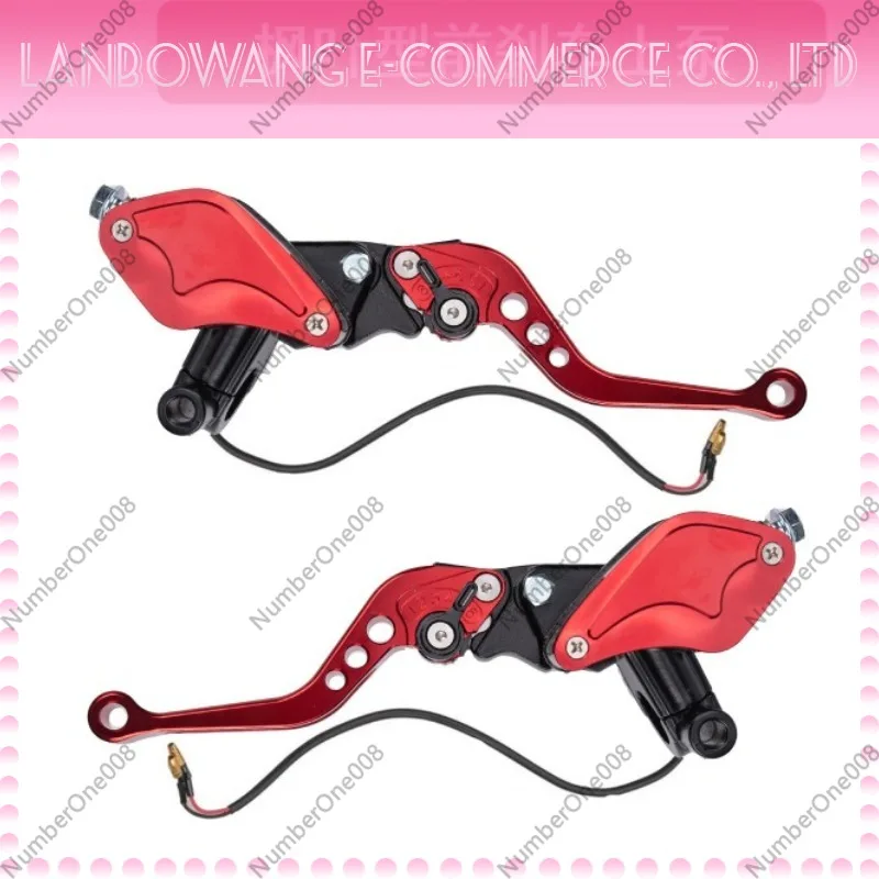 Maple Leaf Motorcycle Modified Brake Pump Left and Right Upper   Brake Assembly