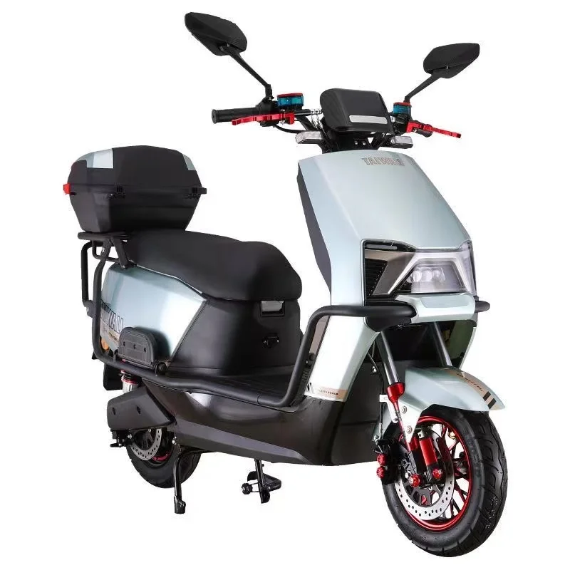 Current Fashion Electric Touring Motorcycles Door-to-Door Delivery 48-72V/18an-80an Battery 800W-3000W Motor