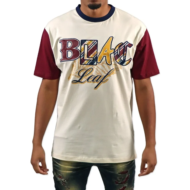 Blac Leaf Created for The Strong Vegan Leather Tee with 3D Digital Print Pattern T-shirt, Casual Sports Breathable Short Sleeve