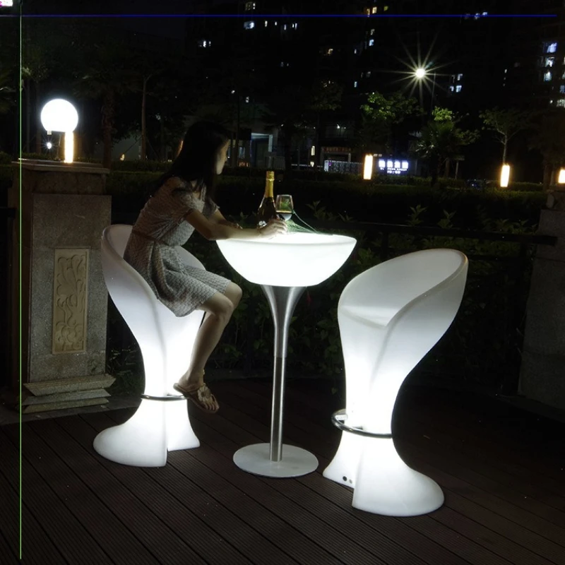 

LED luminous bar furniture bar colorful luminous table creativity