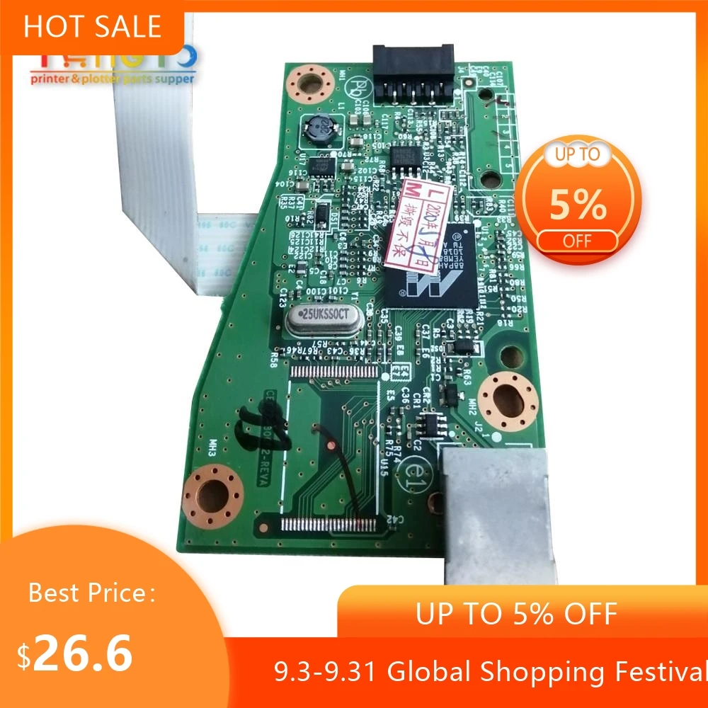 

CE672-60001 Logic Main Board Use For HP LaserJet P1566 1566 HP1566 Formatter Board Mainboard