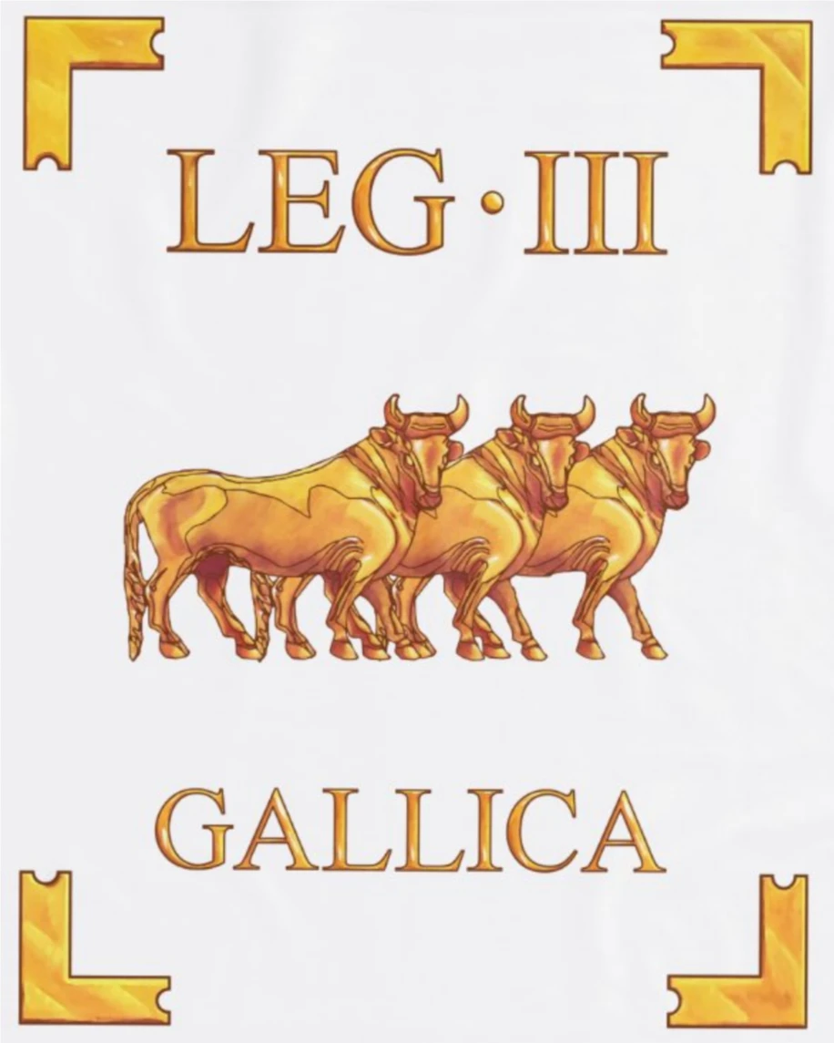 Legio III Gallica Vexillum Roman Legion T-Shirt 100% Cotton O-Neck Summer Short Sleeve Casual Mens T-shirt Size S-3XL