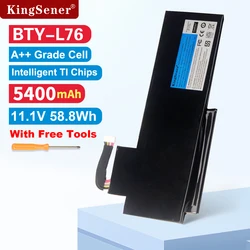 KingSener BTY-L76 Batterie D'ordinateur Portable Pour gelée GS70 2OD 2PC 2PE 2QC 2QD 2QE GS72 MS-1771 MS-1772 MS-1773 MS-1774 MEDION X7613 MD98802