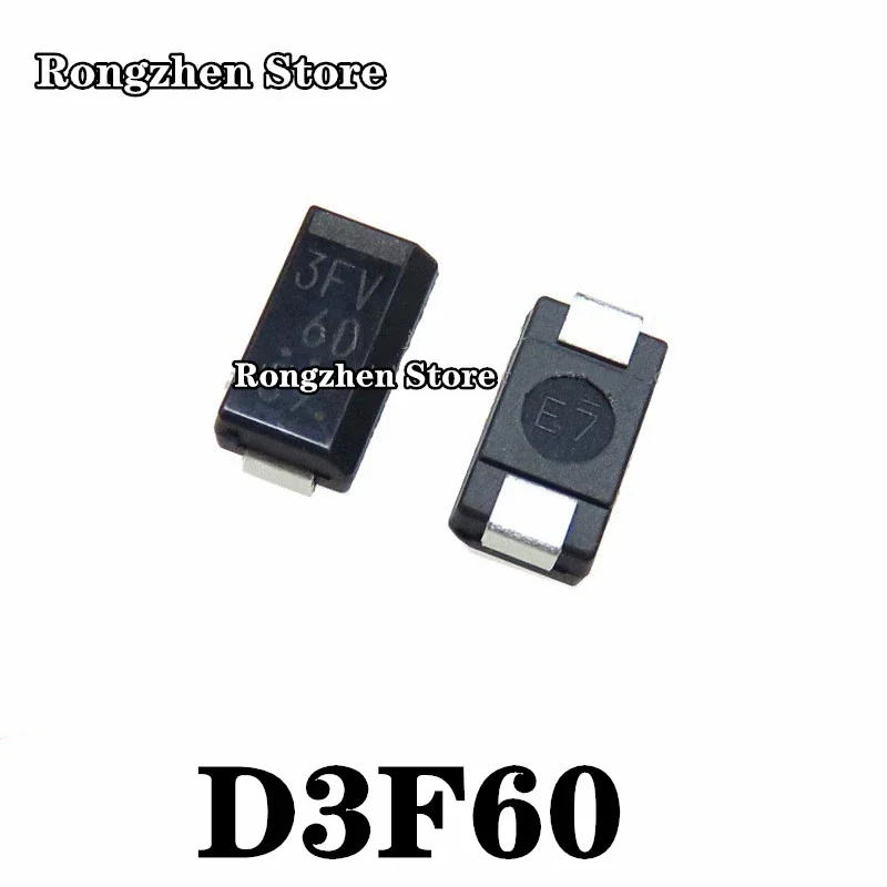 D3F60 DO-214AC SMA 600V レクタダイオードの実際の使い方と評価
