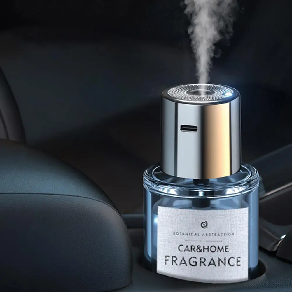 Car Mounted Fragrance Spray Fragrance Car Perfume Intelligent Large Humidifier Capacity Fragrance Machine Locomotive Fragra