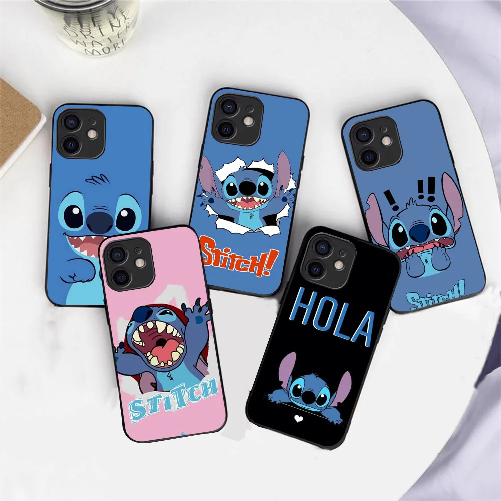 SK-35 HOLA Stitch Silicone Case For Realme C2 C3 X2 XT C21 3 3i 5 5i 6 6i 6s Narzo 20 30A 50i Pro