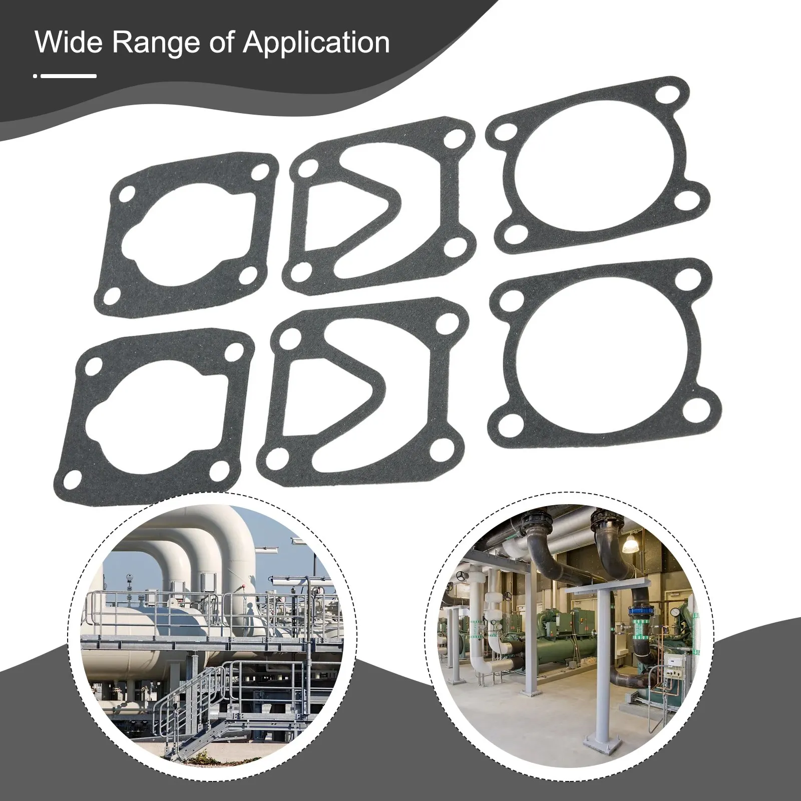 Air Compressor Accessory Air Compressors Valve Plate Washers Valve Plate Gaskets 6pcs Plastic Replacement Parts