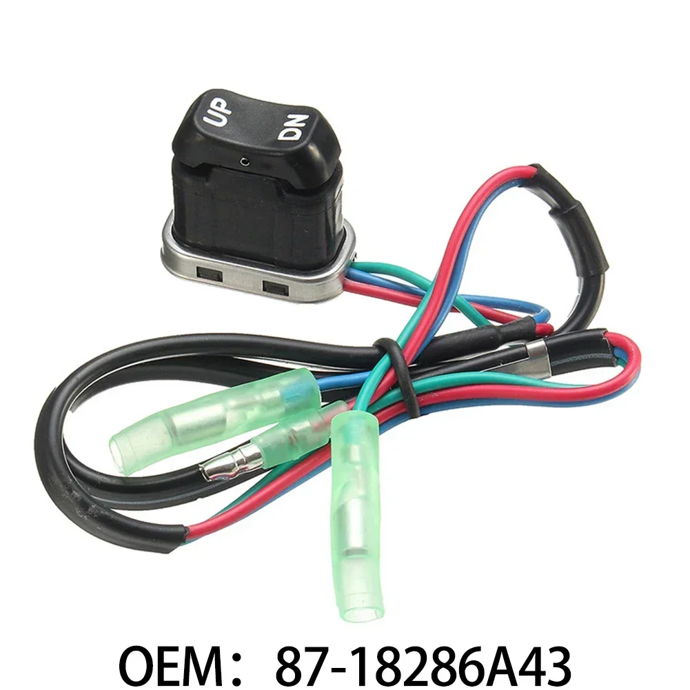 

Anti-corrosion Power Switch Boating Remote Control Box Tilt Trim Switch Wear-resistant Anti-corrosion Material