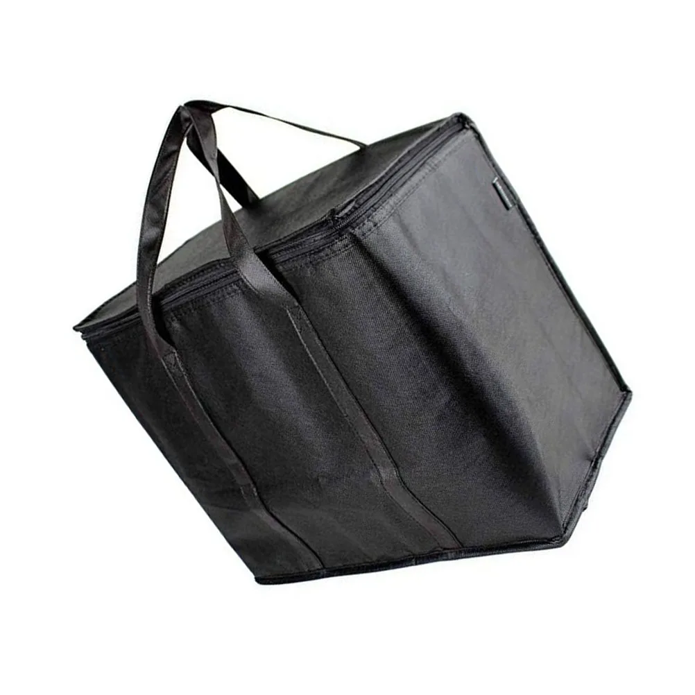 

Black Thermal Non Thermal Insulation Bag Woven Collapsible Food Delivery Picnic Storage Outdoor H y Bag