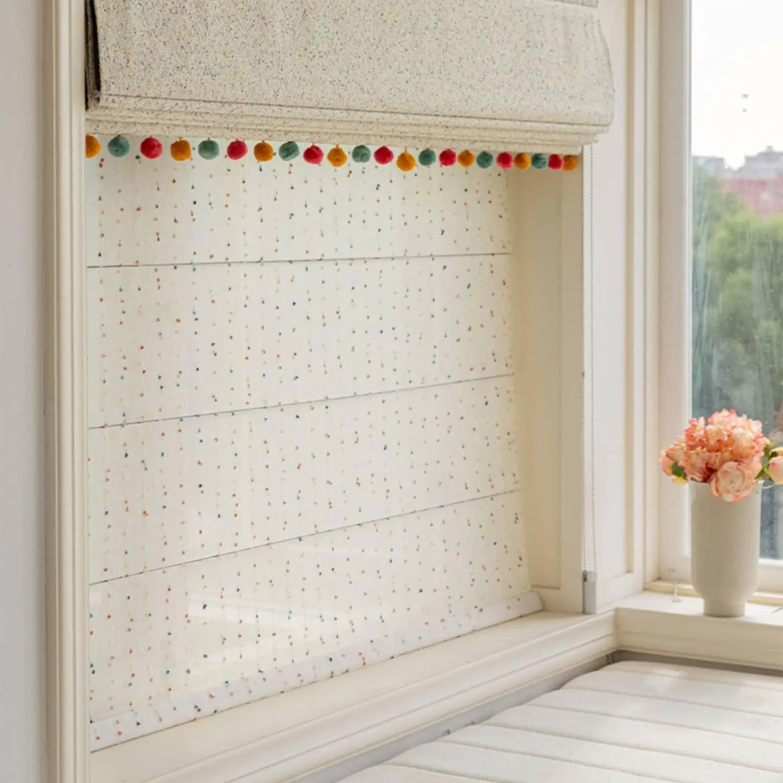 playful-kids-roman-shade-blackout-curtain-with-tassel-fringe-linen-polyester-for-bedroom-window-privacy