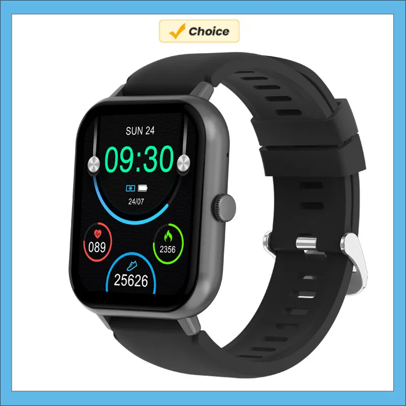 Bluetooth Calling Smart Watch Men Women Custom Watchface AI Voice Assistant Whatsapp Reminder 1.83inch Screen for Android IOS