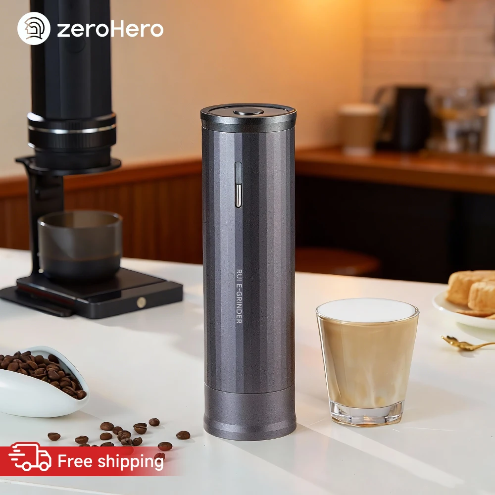 Home Office Moka - zeroHero Rui Coffee Grinder 50s Fast