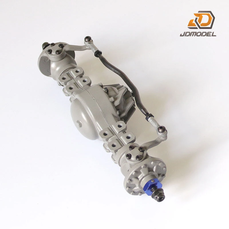 JDMODEL JDM-86 1/14 RC Metal Front Axle with Differential Lock For Tractor Truck Truck DIY Accessory Toy