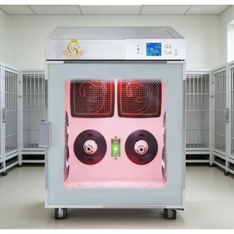 

1200W Compact Pet Drying Box (ED-19S) - Quiet Operation Pet Care Room For Small Dogs/Cats, Universal Voltage 110-240V