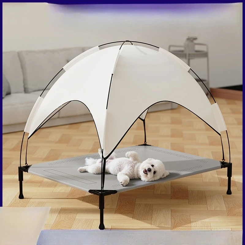 

Тканевая кровать-палатка для животных, большая, всесезонная, моющаяся, уютный домик для собак и кошек, товары для мелких собак и кошек