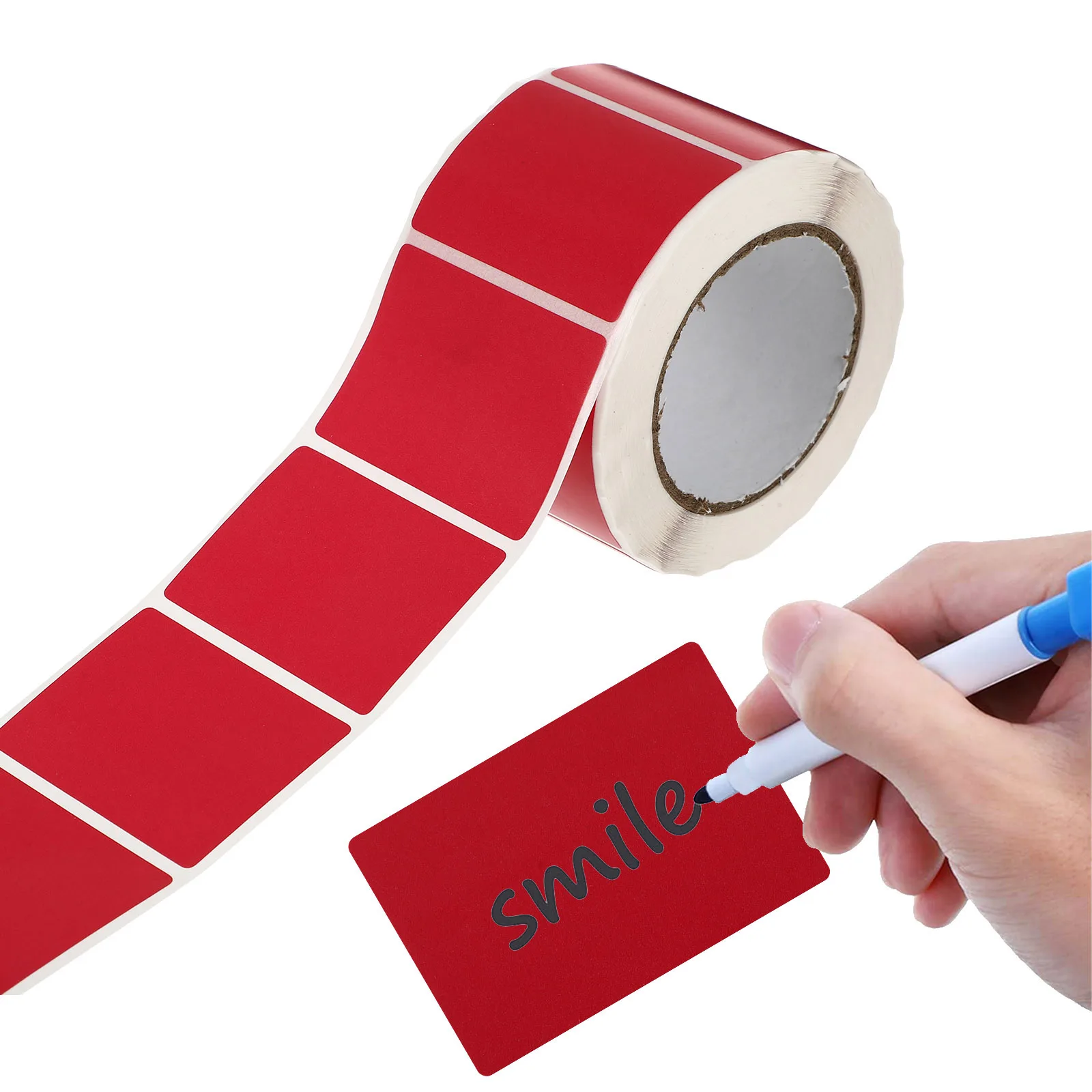 Bright Colored Thermal Transfer Labels No Ribbon Needed Self Adhesive Shipping Labels for Zebra Tsc Argox Printers