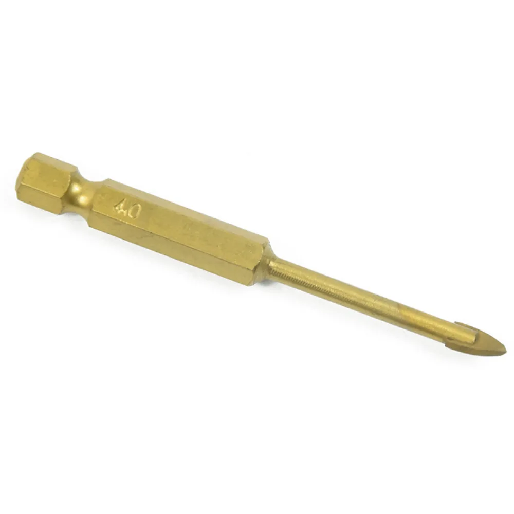 5pcs Multifunctional Cross Alloy Drill Bits Drilling Tool Efficient Universal For Wood Plastic Tile Drilling Woodworking Tools