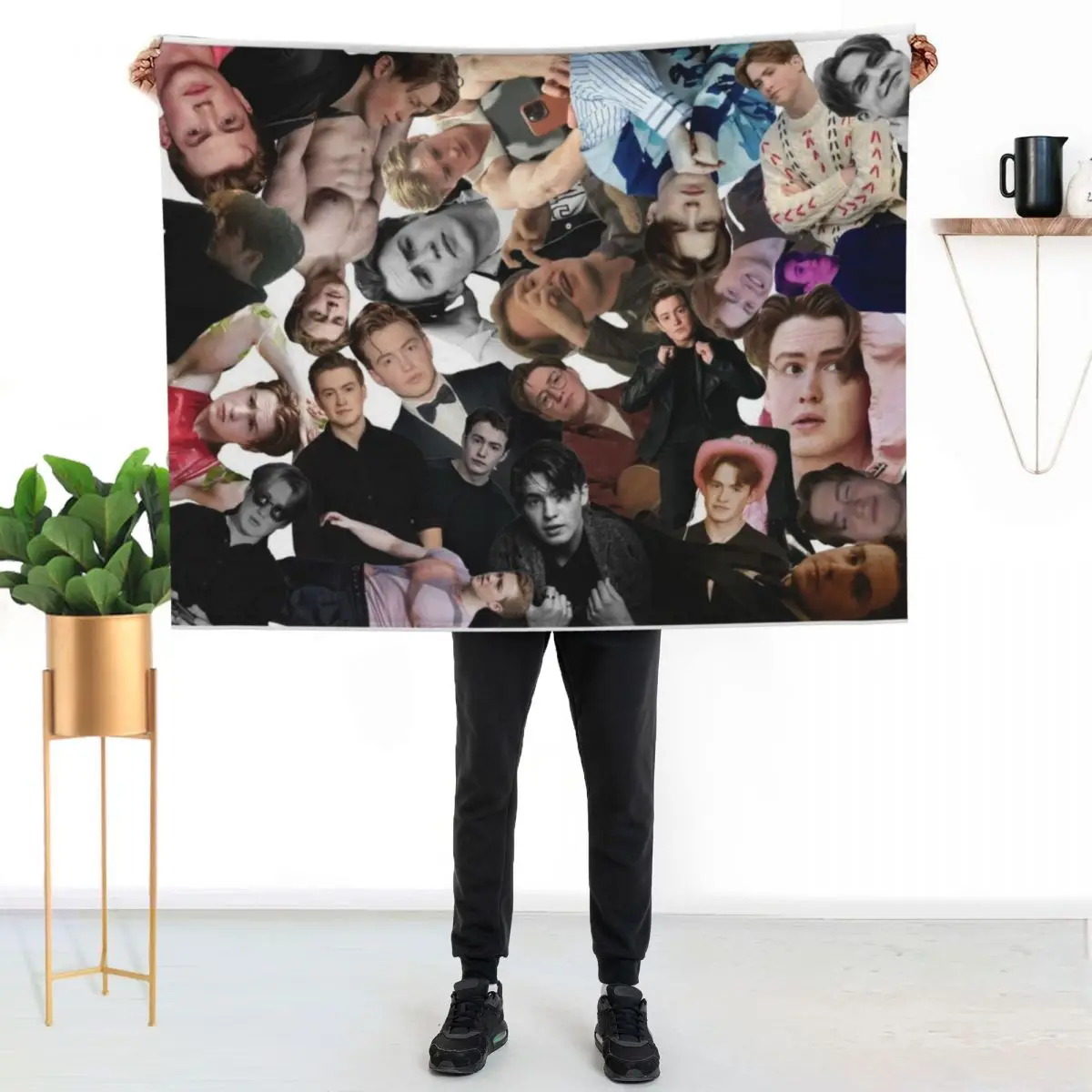 Kit Throw Blanket Decorative Soft Throw Blanket for Couch Sofa