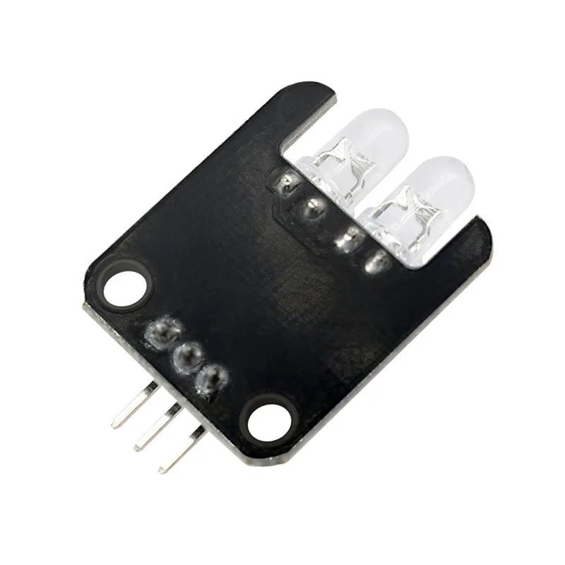2-Way IR Bidirectional Transmitter & Receiver Module, Dual Infrared Sensor for Smart Robots/Arduino/DIY Electronic Projects