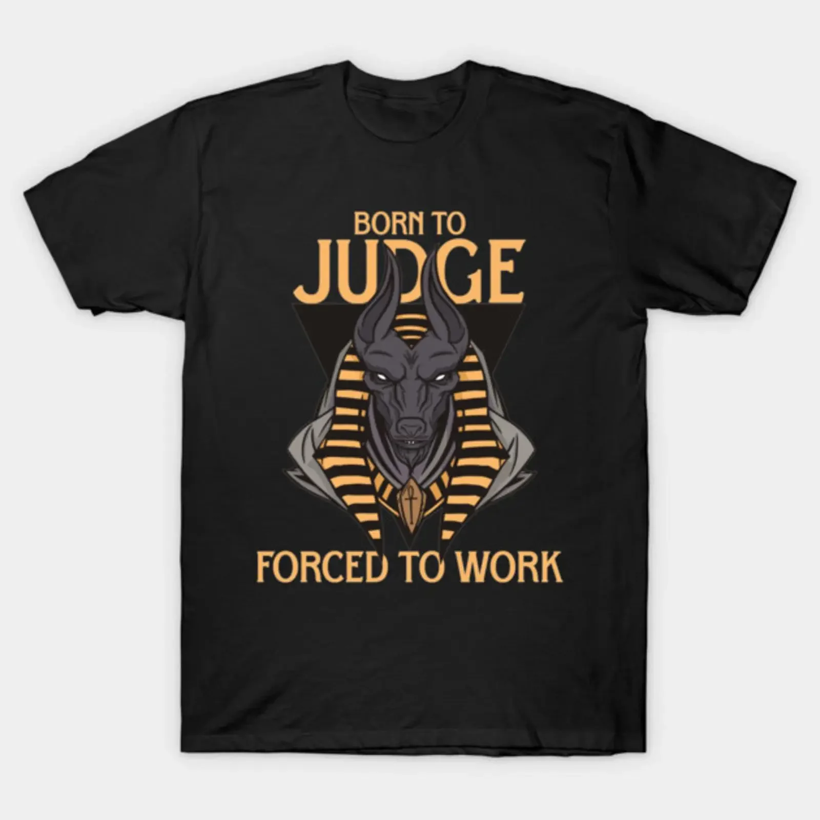 Funny Anubis Egyptian History Teacher Archeologist T Shirt vintage Washed homme Unisex graphic designer clothes Stylish Soft