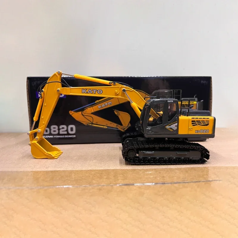 KATO Diecast Maßstab 1:50 HD820-7 Bagger Legierung Engineering Fahrzeug Modell Fertiges Produkt Simulation Spielzeug Statisches Modell