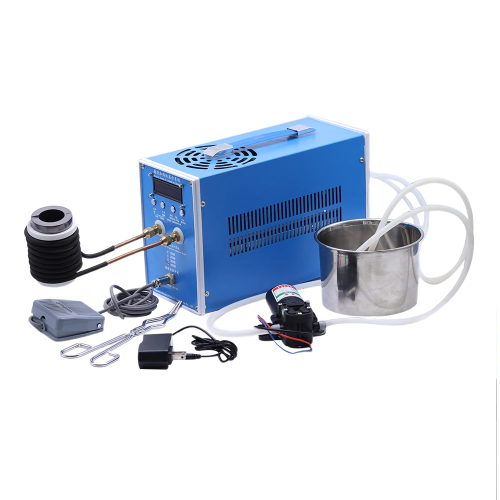 6KW Induction Heater Induction Heating Machine 110V/220V Metal Smelting Furnace High Frequency Welding Metal Quenching Equipment