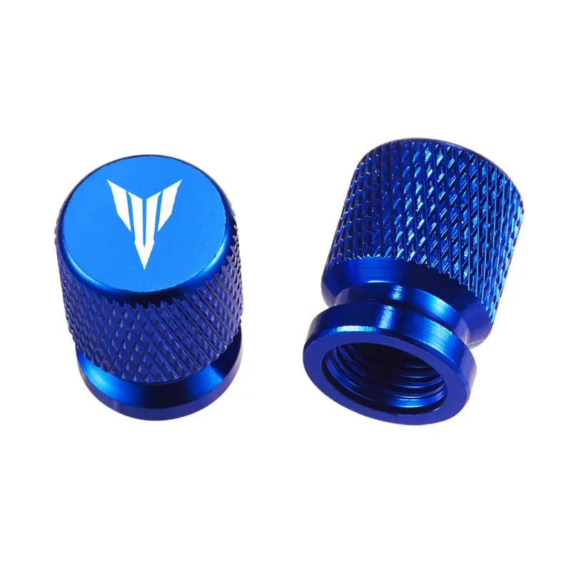 دراجة نارية CNC الألومنيوم الإطارات صمام منفذ الهواء الجذعية غطاء قبعات 2025 جديد لياماها MT07 MT09 MT03 tracer9gt الراسم 9 GT MT 07 09 03