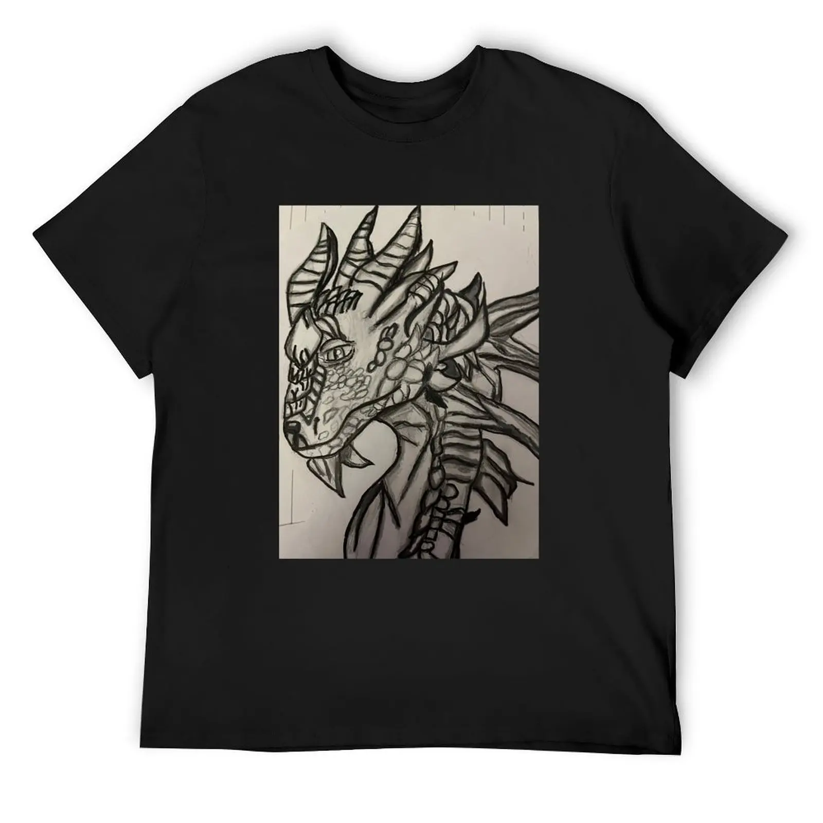 

Cool dragon T-Shirt cotton graphic tees custom t shirt aesthetic clothes designer shirts funny t shirts for men