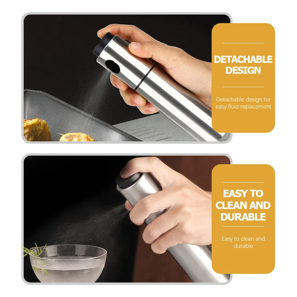 Spruzzatore Compatto in Acciaio Inox Ricaricabile per Cocktail, Oli Essenziali e Profumi da Viaggio