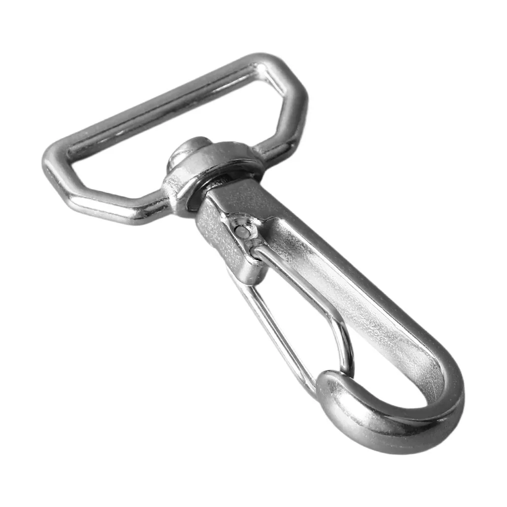 6pcs Premium Universal Fit Spring Snap Hooks Quick Straping Durable Swivel Snap Hooks D Ring Snap Hooks For Camping