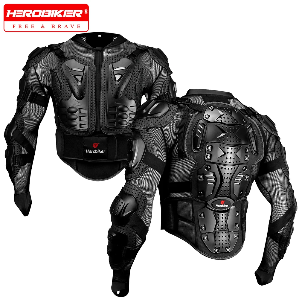 

Motorcycle Armor Wear-Resistant Motocross Jacket Men Body Armor Anti-Drop Bicycle Racing Jacket Riding Motorbike Protection
