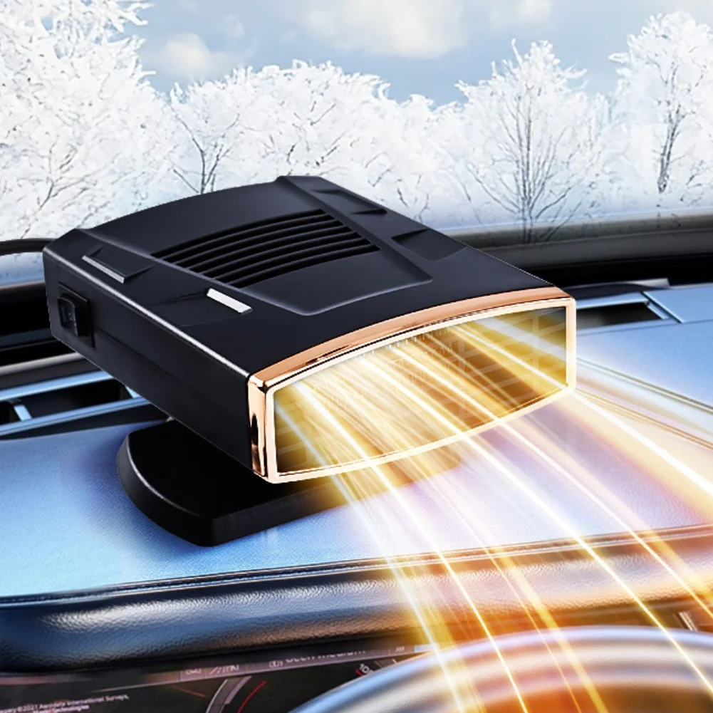 

Car Heater 12V 200W Auto \Windshield \Defroster 2 IN 1 Car Heater Fan Electric \Heating Dryer Defogging Demister Defroster