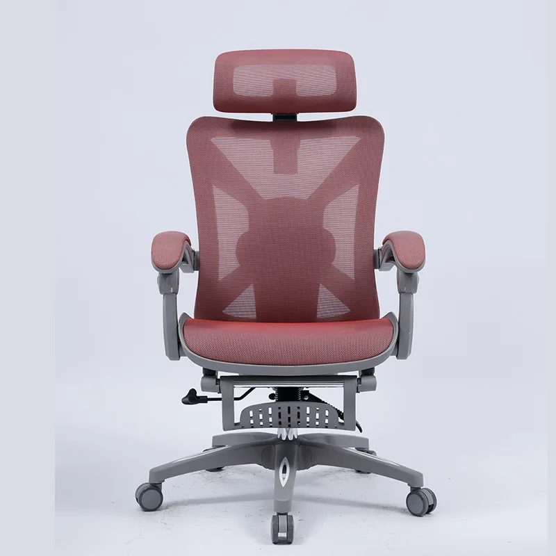 Ergonomic chair reclining office chair comfortable computer chair lifting e-sports chair home boss chair can be lifted