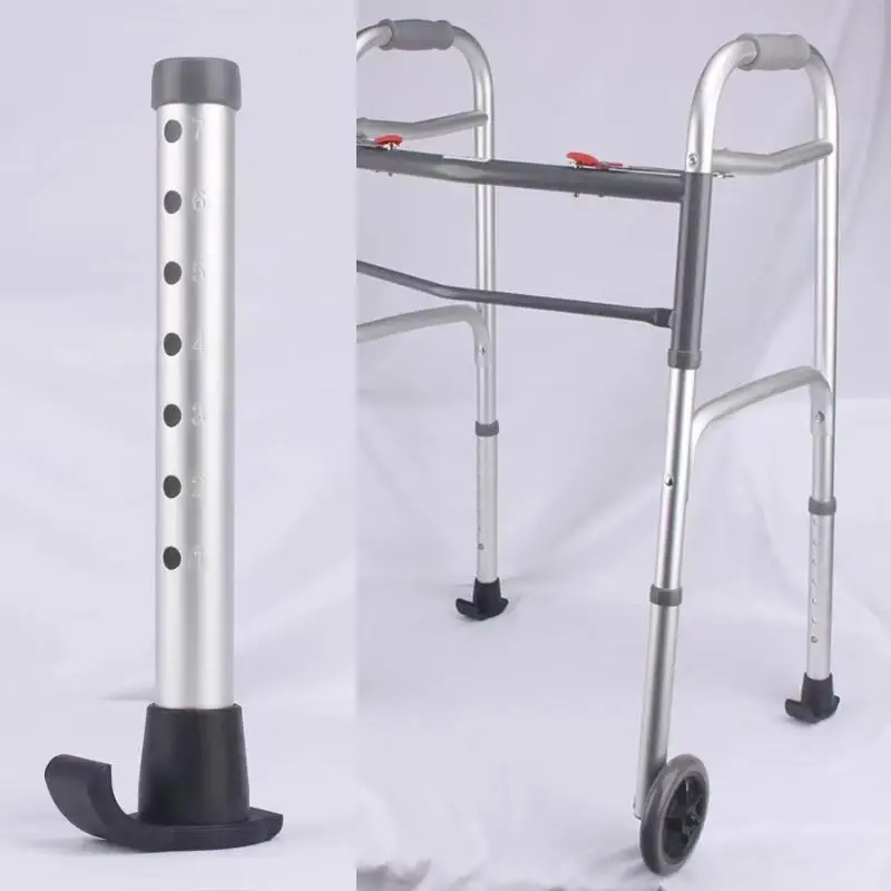 ~*2Pcs Non-Slip End Ferrule Cap Bottom Walk Stick Pad Walking Pad Rubber Tip For Elderly Walking Aid Foot Cover Crutch Pad