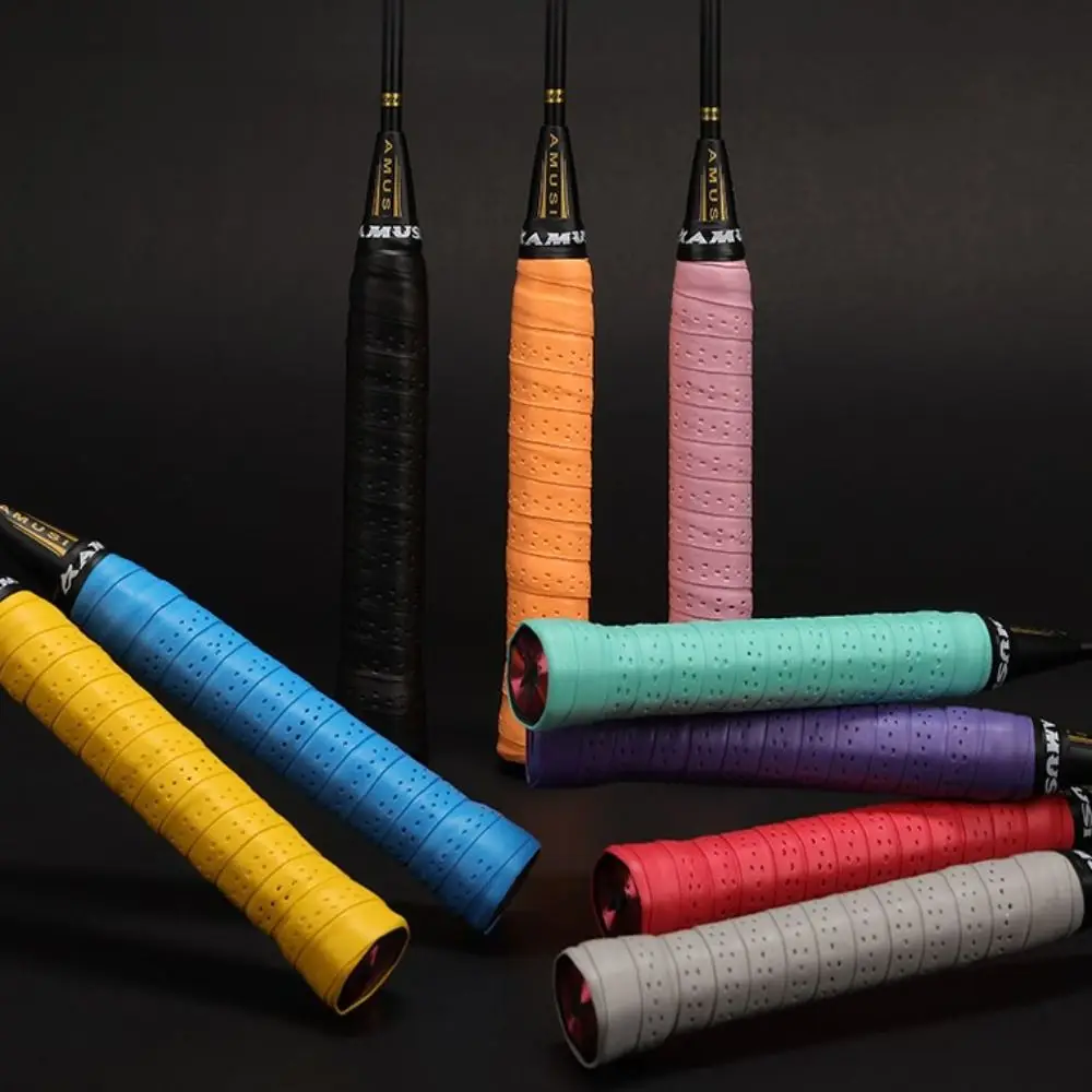 شريط غراء تنس الريشة السميك ، شريط منشفة مانع للانزلاق ، شريط يمتص العرق للمضرب ، صنارة صيد ، مقلاع ، قبضة تنس