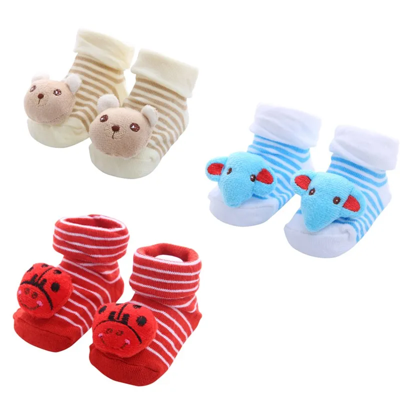 3 Pairs/lot Newborn Baby Socks Infant Cotton Socks Baby Girls Lovely Short Socks Clothes Accessories For 0-6,6-12 Month